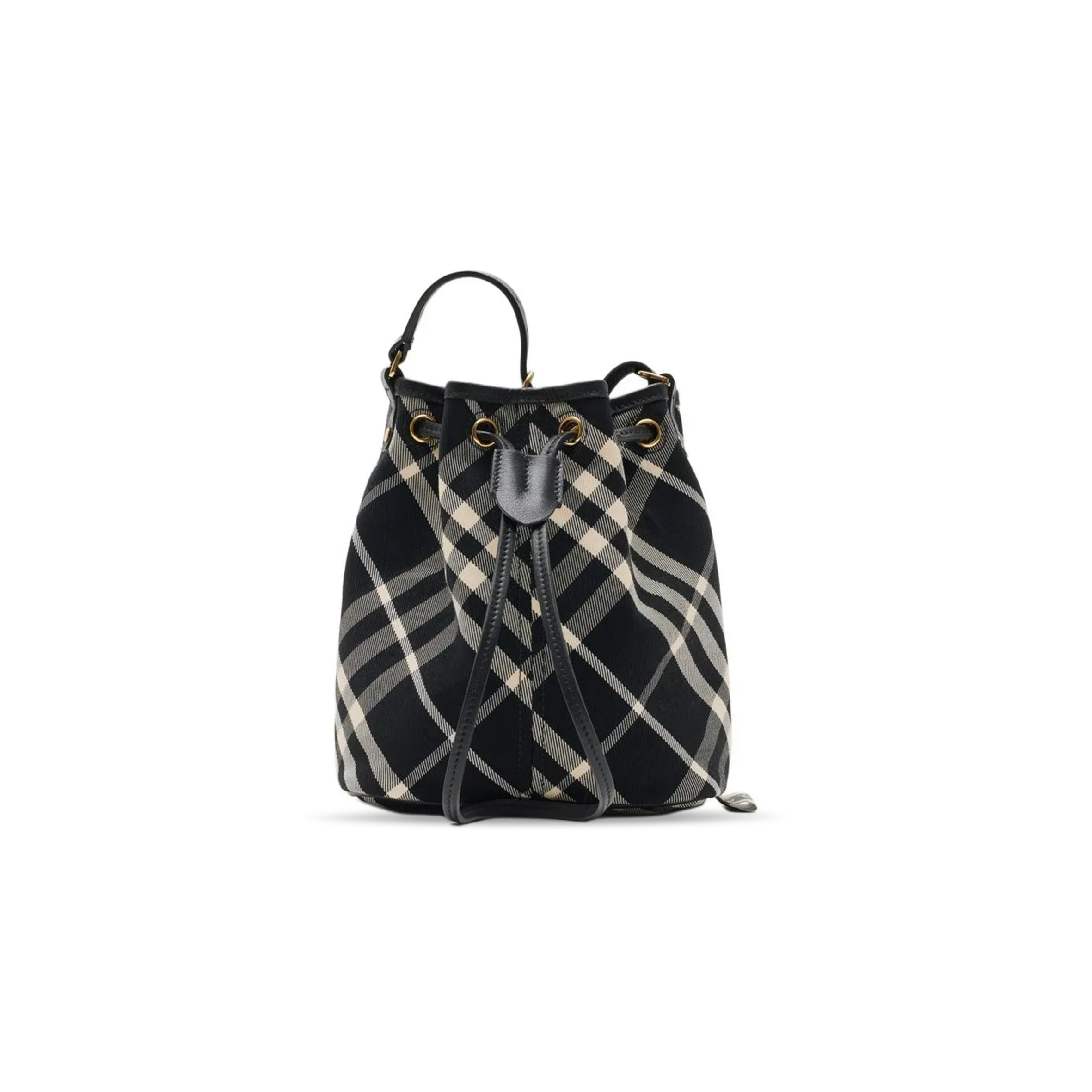 BURBERRY MEDIUM CHECK BUCKET BAG 80938711 (29*27.5*16cm)